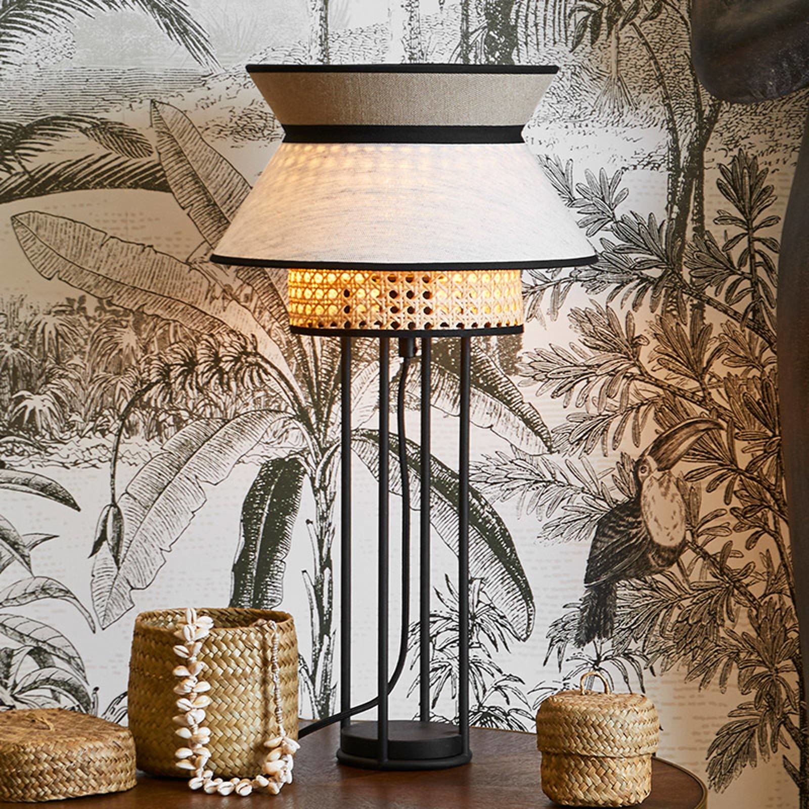 MARKET SET MARKET SET Singapour DBL lampa stołowa, nude