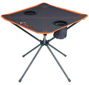 Portal Zoe  Trekking stół kempingowy, 48 x 48 x 48 cm, 1100 G, nośność 30 kg, bardzo lekkie i super kompaktowy PT-TB-ZOE