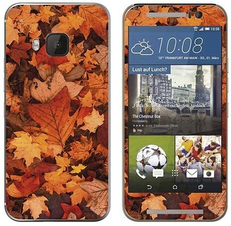 Royal Sticker Royal tatuaż ścienny RS. 113756 samoprzylepny do HTC One M9 z dywanem do zabawy, liść RS.113756