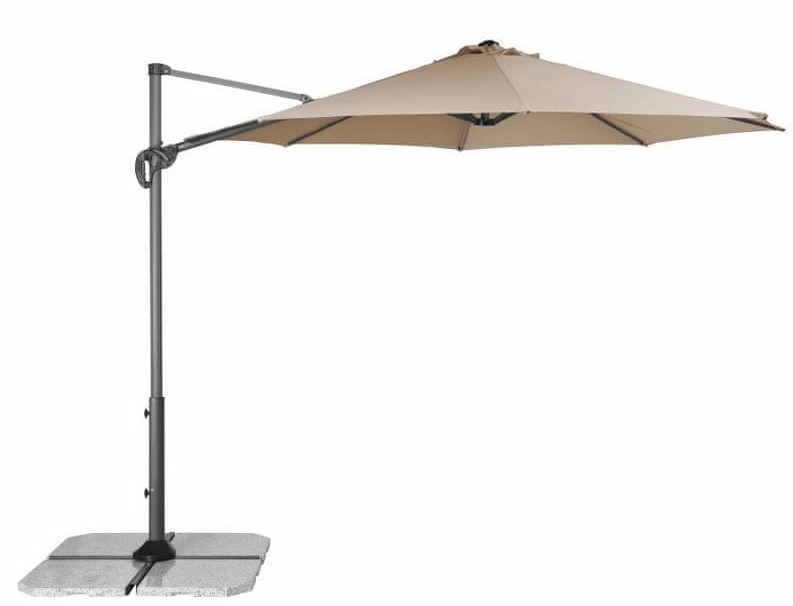 Derby parasol słoneczny uchylny Ravenna AX 300 greige