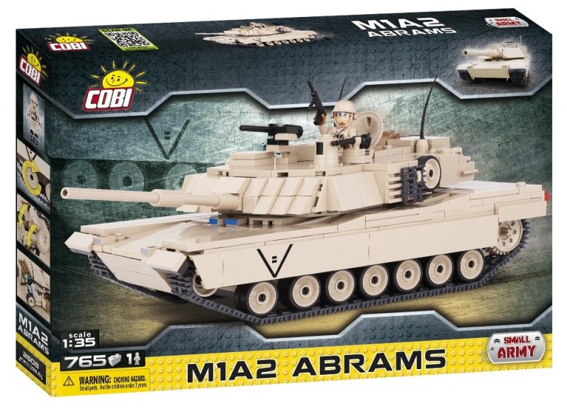 Cobi M1A2 Abrams amerykański czołg podstawowy