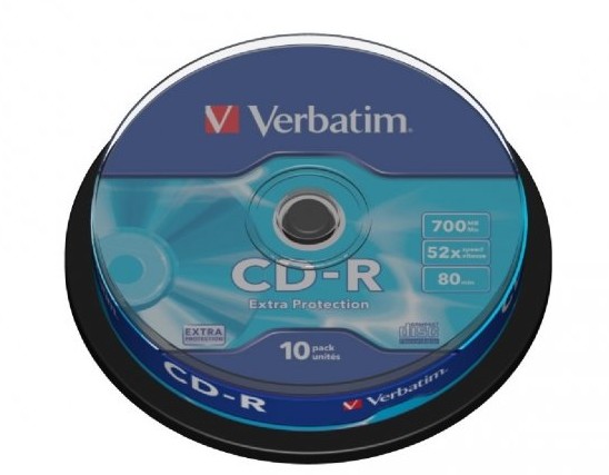 Verbatim Płyta CD-R cake 10szt. PL.028.040/4