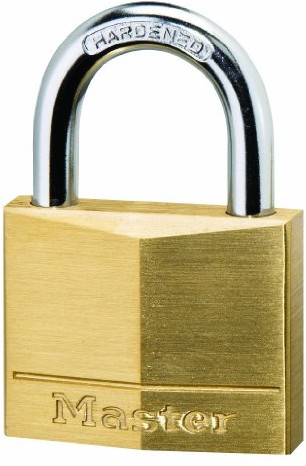 Master Lock 140eursix  6 równocześnie zamykające mosiężna kłódka 40 MM 140EURSIX