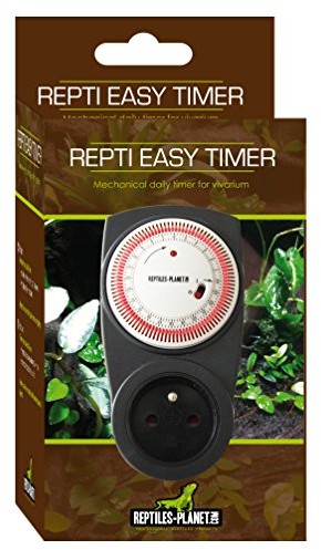 Reptiles Planet reptiles Planet mechaniczne programator czasowy do oświetlenia do terrarium gadów Easy Timer