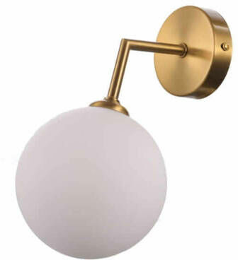 Light Prestige Złoty kinkiet kula DORADO śr 12cm LP-002/1W-0