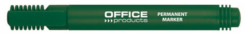 OFFICE PRODUCTS Marker permanentny OFFICE PRODUCTS okrągły 1-3 mm linia) zielony