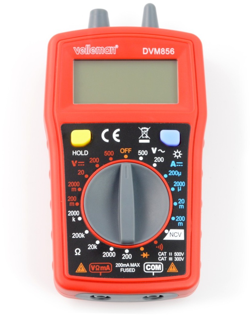 Velleman Miernik uniwersalny z NCV Velleman DVM856 VEL-13993