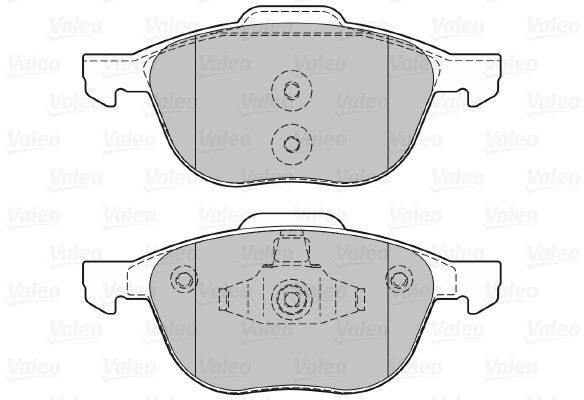 VALEO klocki hamulcowe 601367 601367