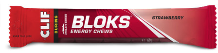 CLIF BAR CLIFF BAR Żelki energetyczne BLOKS Strawberry 60 g