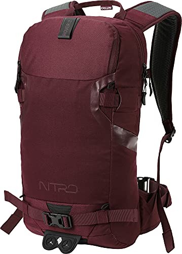 Nitro Snowboard Rover, plecak, plecak turystyczny, Riderbackpack, Wine, 14 l 1211-878066