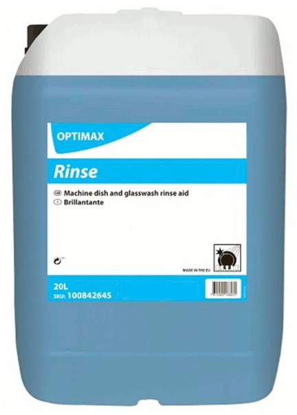 Optimax Rinse 20L nabłyszczacz maszynowe mycie