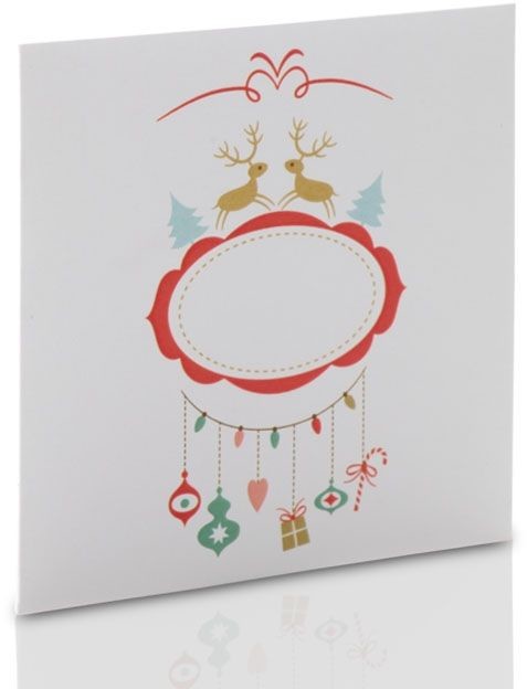 Obwoluta świąteczna TS renifery (na płytę CD/DVD)