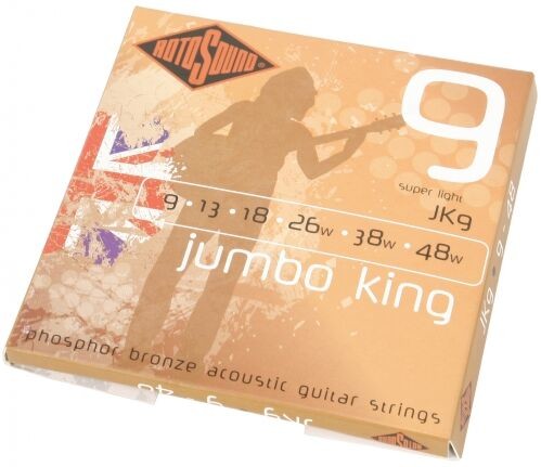 Rotosound JK-09 Jumbo King struny do gitary akustycznej 9-48