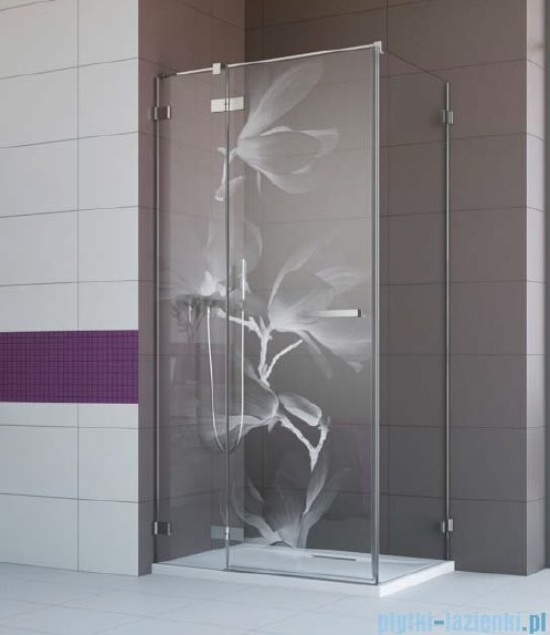 Radaway Grawer na szkle dla kabin wzór 04 magnolia