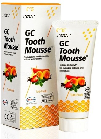 GC Recaldent Tooth Mousse - Płynne szkliwo bez fluoru o smaku Tutti Frutti 35 ml HM203_2_20