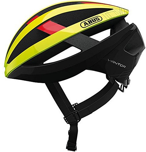 Abus viantor kask rowerowy, żółty, l 78164-3