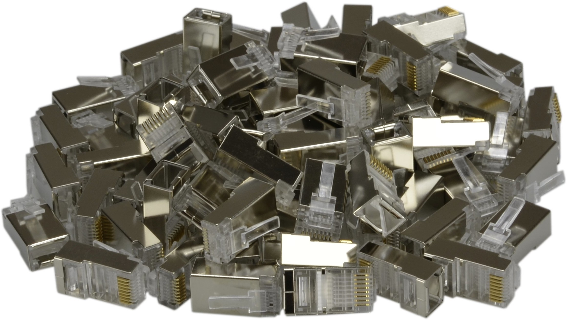 Neku Wtyki końcówki RJ45 Ftp 5e drut ekran 50szt