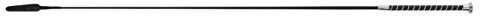 Kerbl bicz z brokatowym uderzenia bicz, czarna, czarny, 120 cm 320102