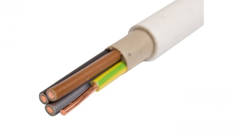 Elektrokabel Przewód YDY 4x1 żo 450/750V /szpula 500m/ T0062 YDY 4 X 1