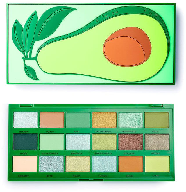 Makeup revolution Makeup Revolution Tasty Palette Avocado Paleta Cieni do Powiek MUR-1728