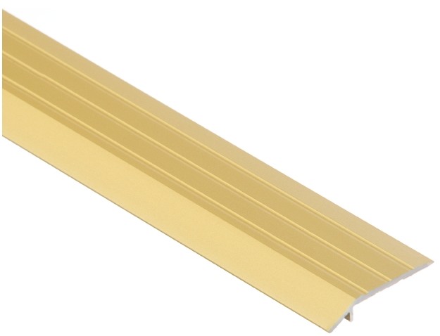 Cezar Listwa ochronna skośna LPS 30 x 15 mm aluminium 1 m złota