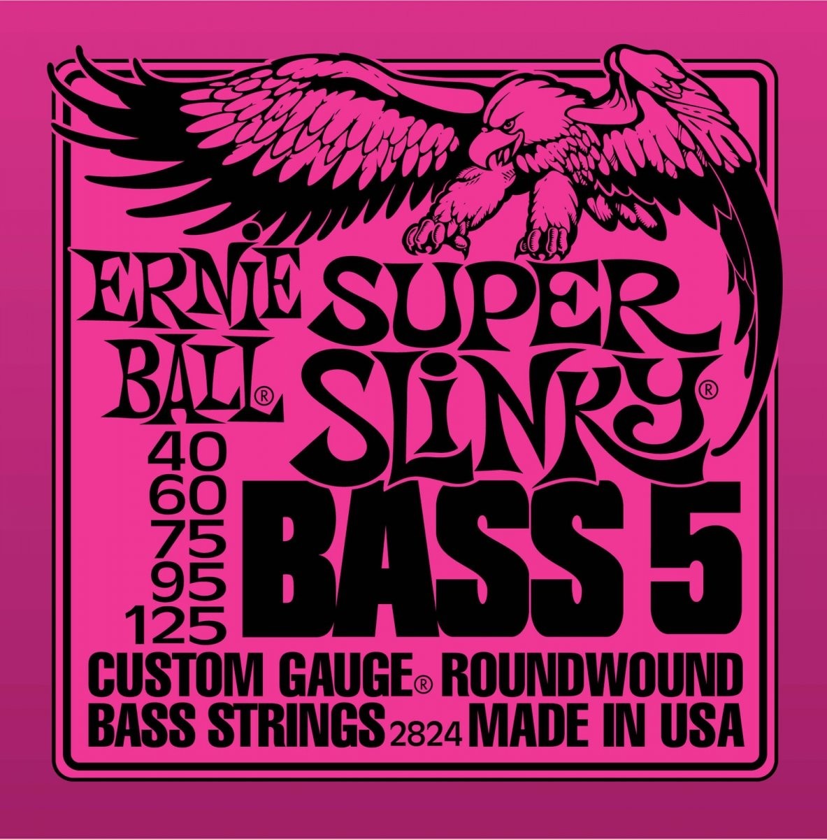 Ernie Ball 2824 Slinky 40-125 struny do basu