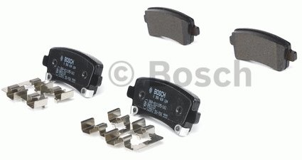 Bosch Zestaw klocków hamulcowych, hamulce tarczowe 0 986 424 124