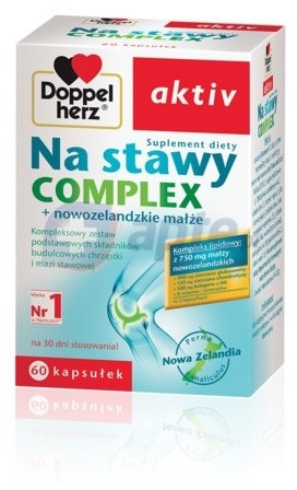 Quiesser Pharma Doppelherz aktiv Na stawy Complex x60 kapsułek