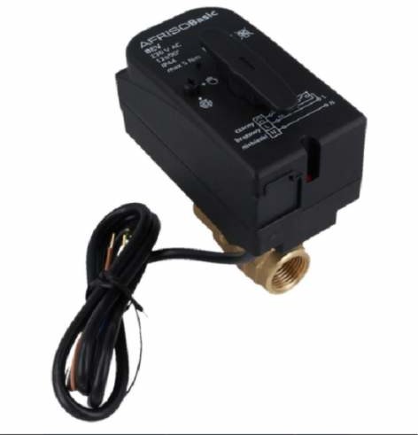 Afriso ZAWÓR 2DR KULOWY Z SIŁOWNIKIEM BEV DN20 GW 3/4