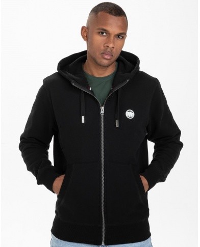 Pit Bull sklep BLUZA ROZPINANA Z KAPTUREM PIT BULL SMALL LOGO 21 CZARNA