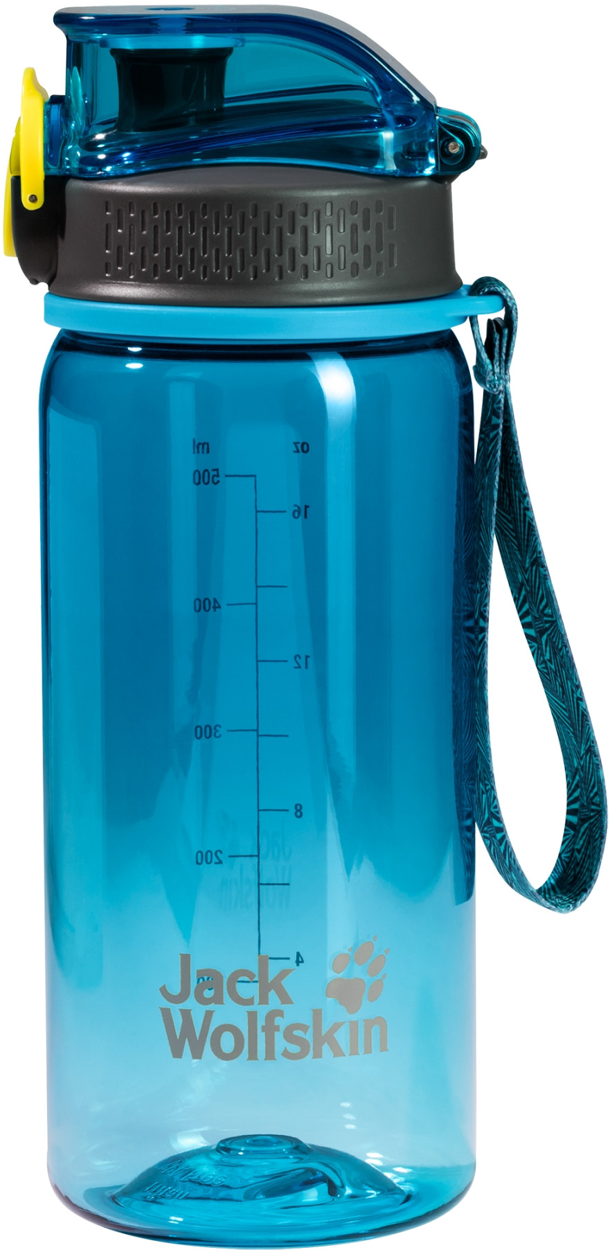 Jack Wolfskin Butelka - bidon KIDS TRITAN BOTTLE 0,5 turquoise - ONE SIZE apm_8006471-1081
