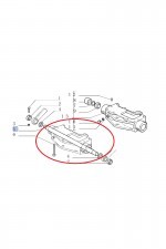 NEW HOLLAND CASE WAŁEK TYLNYCH CIĘGIEN CASE CNH 5109168 5109168
