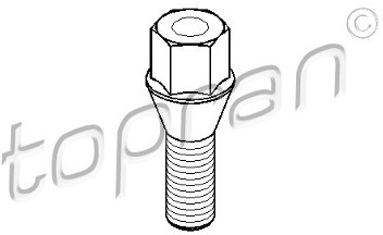 TOPRAN Szpilka koła TOPRAN 501 536