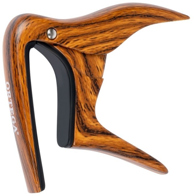 Ortega Ortega OCAPOUKE-WND Walnut Design Kapodaster do ukulele/banjo/mandoliny