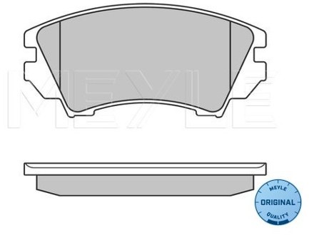Wulf Gaertner Autoparts Zestaw klocków hamulcowych, hamulce tarczowe Wulf Gaertner Autoparts 025 244 1219/W