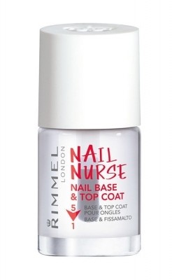 Rimmel London London Nail Nurse Base & Top Coat lakier do paznokci 12 ml dla kobiet