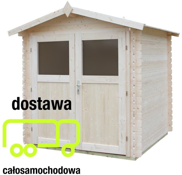Megiw Domek narzędziowy FENDO 3,36 m2 120 x 280 cm