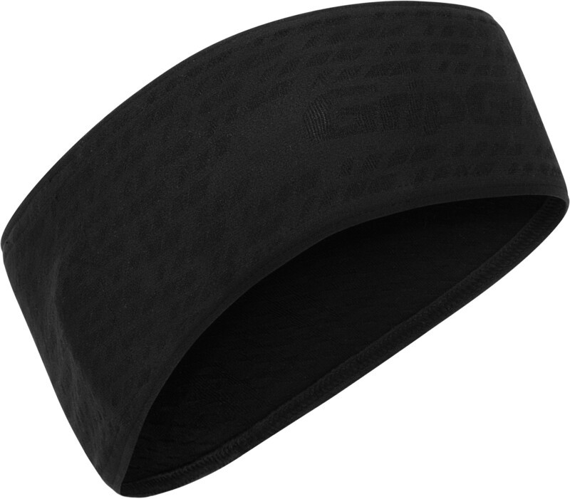 GripGrab GripGrab Freedom Seamless Warp Knitted Headband, czarny  2021 Opaski 504601001