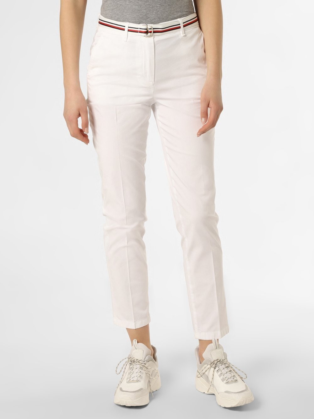 Tommy Hilfiger Spodnie damskie Hailey Slim, biały