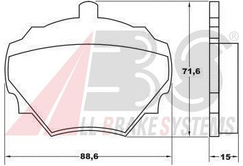 A.B.S. ALL BRAKE SYSTEMS BV.) ALL BRAKE SYSTEMS BV.) 36125 36125