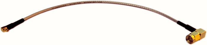 brak danych Pigtail MMCX SMA/m 30 cm) kątow