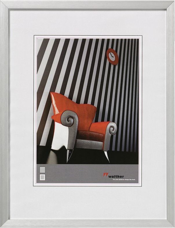 Walther Chair 10x15 Aluminium silver AJ015S - AJ015S