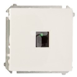 top Kontakt Simon Gniazdo ścienne Basic Telefoniczne uniwersalne (moduł) BMTU.01/11 biały