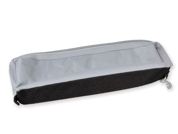 GIMA KOSMETYCZKA MEDYCZNA E6 Prostokątna z przezroczystym oknem szara TOW006780