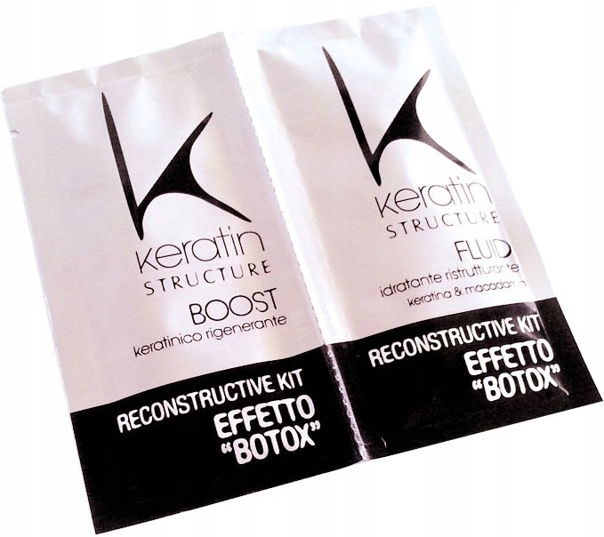 Zestaw Keratin Botox Saszetki Fluid 2x12ml
