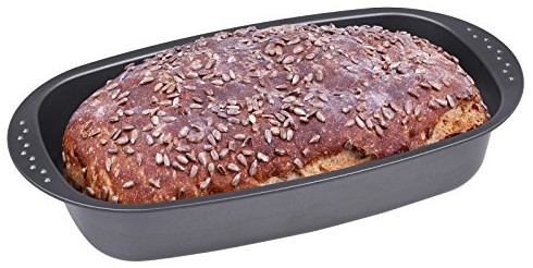 chg CHG 3444  03 forma do pieczenia chleba, powłoka zapobiegająca przywieraniu, antracyt/Metallic, 37 x 20 x 7 cm 3444-03