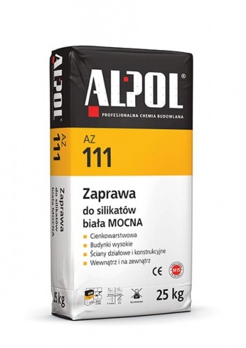 Alpol Zaprawa murarska do silikatów biała Mocna AZ-111 25 kg