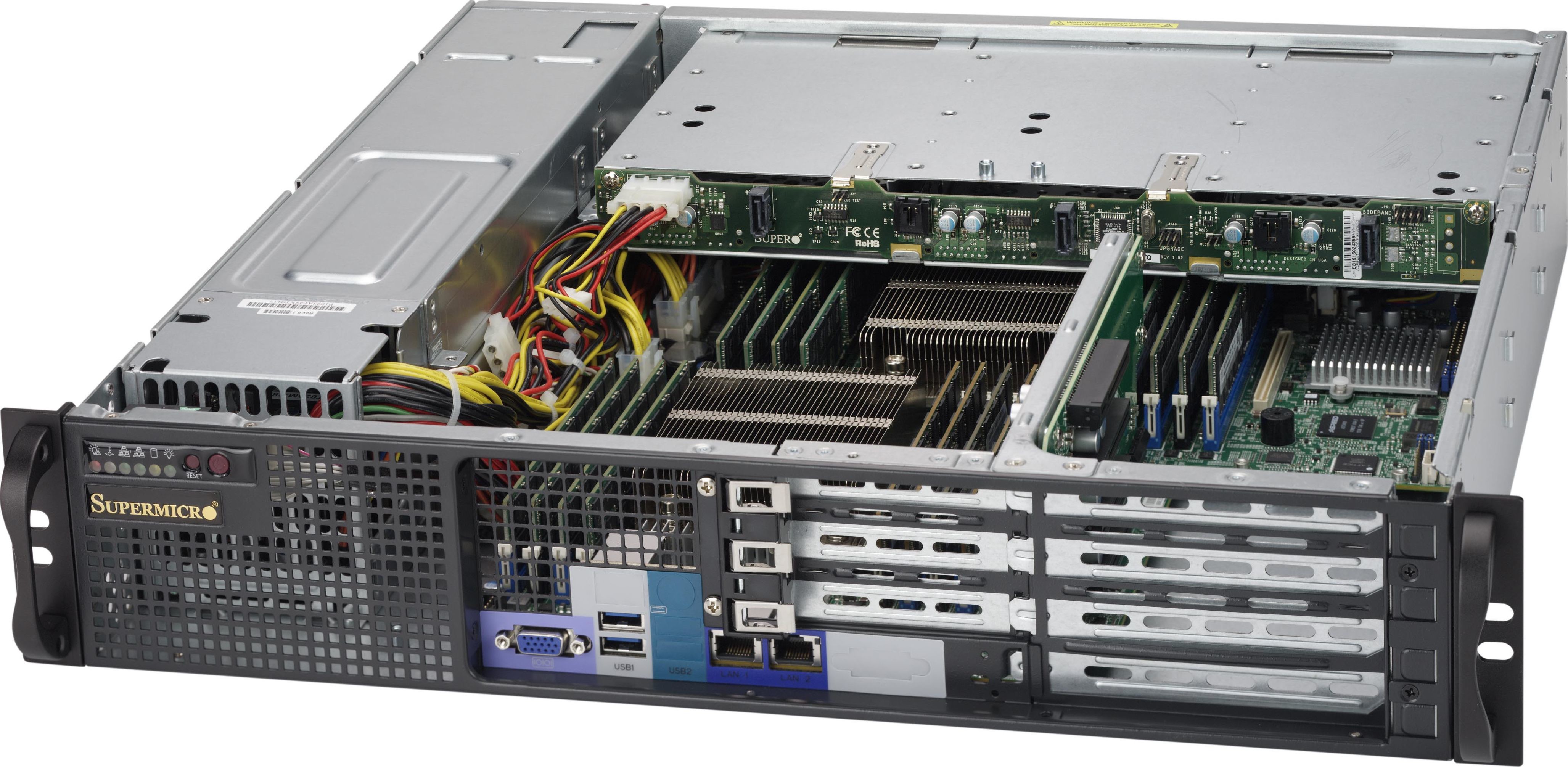 Supermicro Obudowa serwerowa Gehäuse SuperChassis CSE-823MTQC-R802WB CSE-823MTQC-R802WB