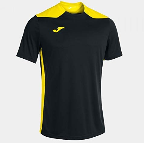 Joma Championship VI koszulka z krótkim rękawem czarna żółta 101822109