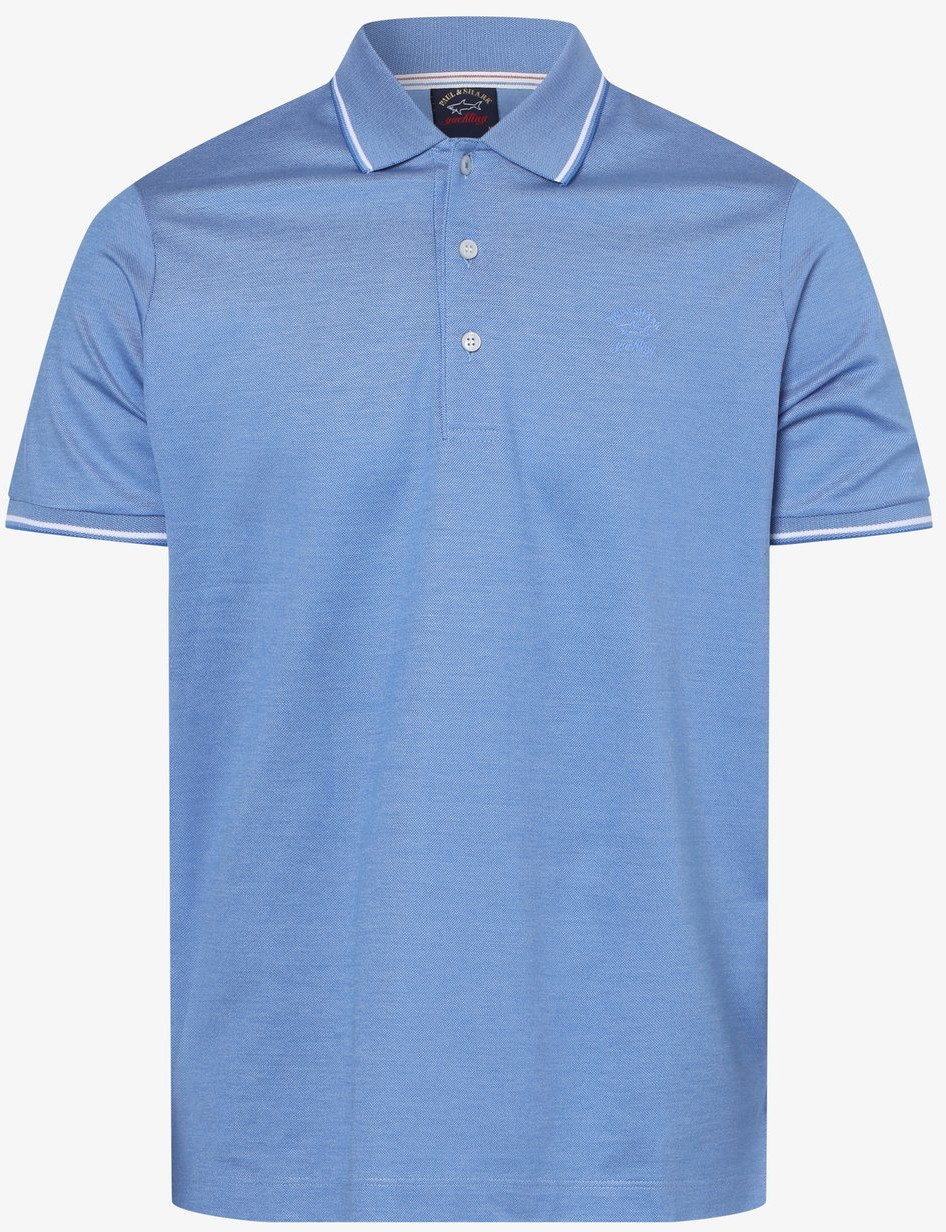 Paul & Shark - Męska koszulka polo, niebieski
